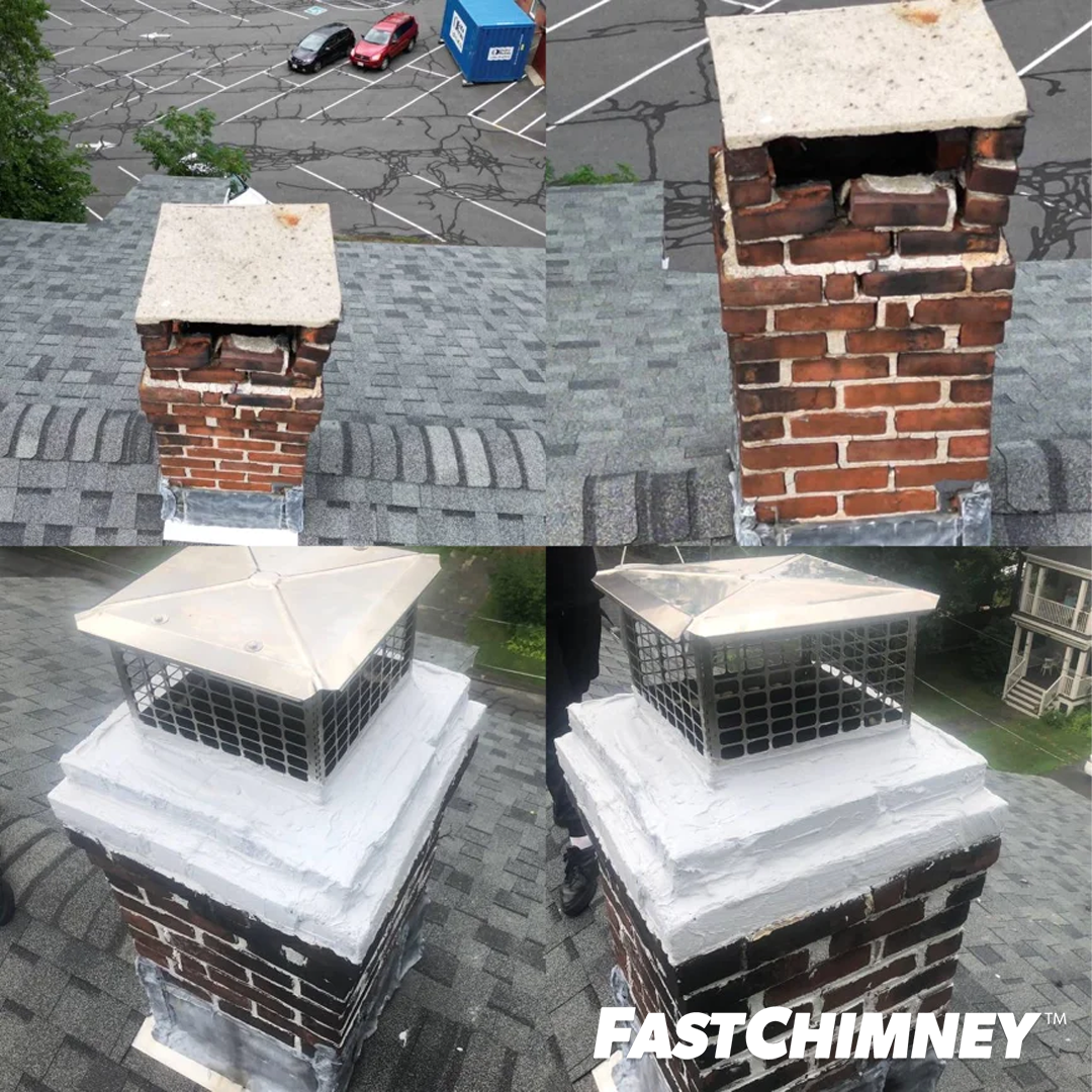 Chimney Rebuild in Melrose, MA – Professional chimney rebuilding in Melrose, whether for partial or full restoration of chimneys that are damaged beyond repair.